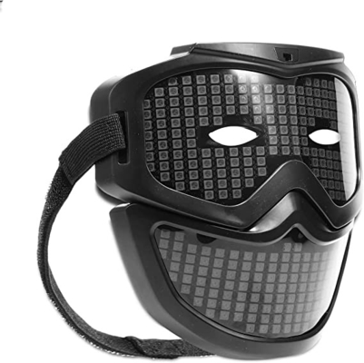 Party Festival Smart Bluetooth LED Face Mask تطبيق قابل للبرمجة