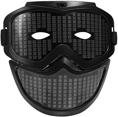 Party Festival Smart Bluetooth LED Face Mask تطبيق قابل للبرمجة