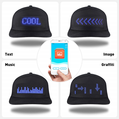 برنامج التحكم في تطبيق Bluetooth LED Hat قابل للفصل قابل للتعديل