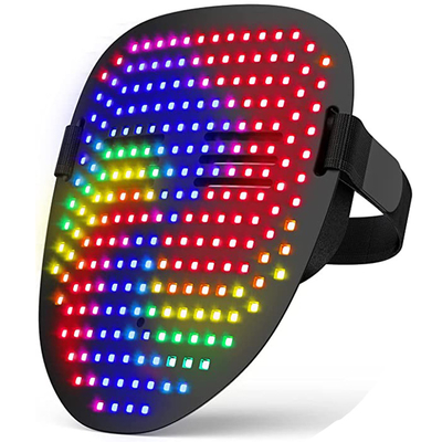 قناع وجه متغير للهالوين Led Rechargaeble للحفلات التنكرية