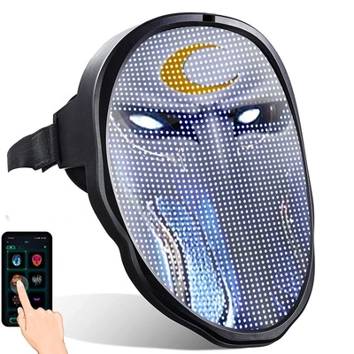 تحرير شاشة LED قناع الوجه DIY نمط نص تحميل الصور APP التحكم